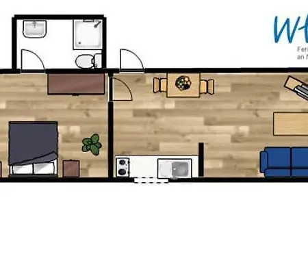 Apartment Drei Rosen 3 *